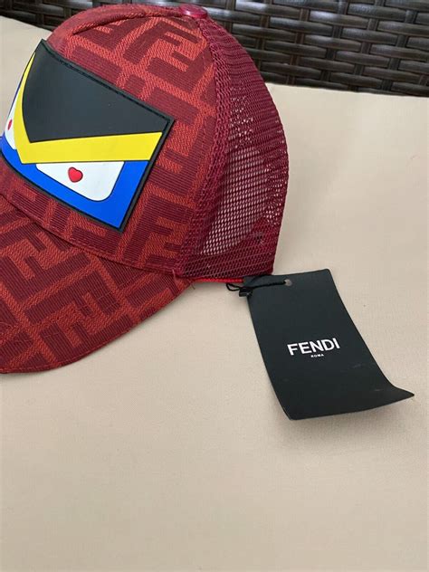 fendi monster snapback|Fendi monster resale.